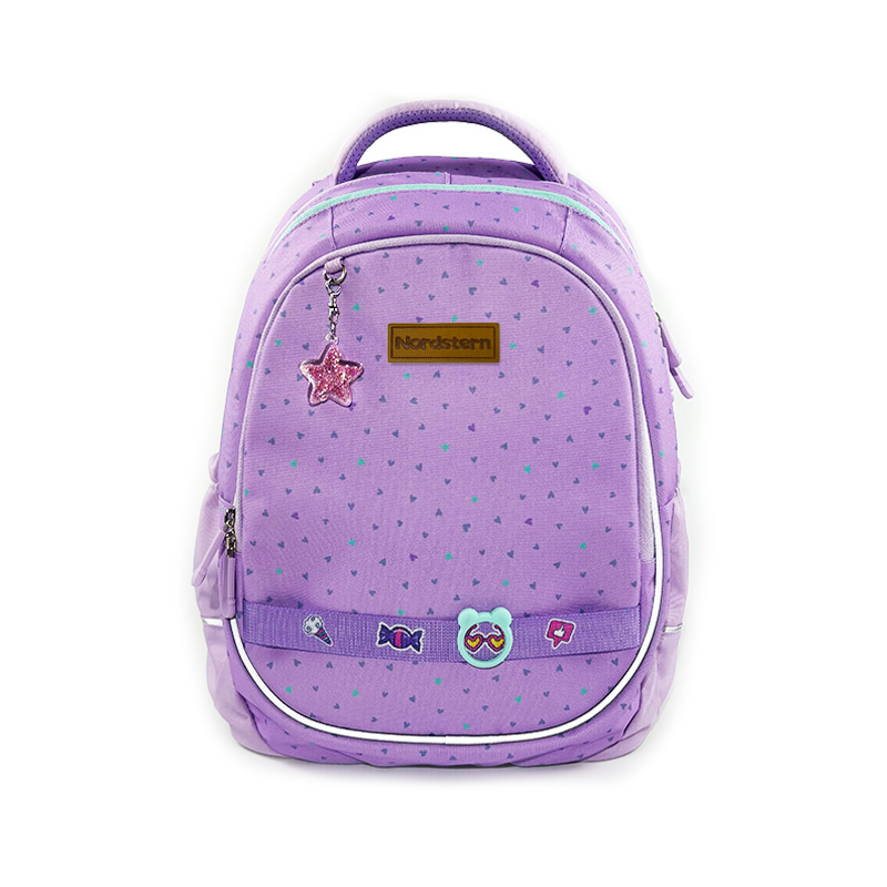 Purple School Backpack for Girls