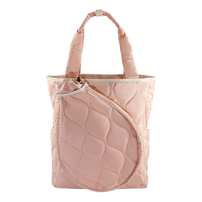 Pink tote bag