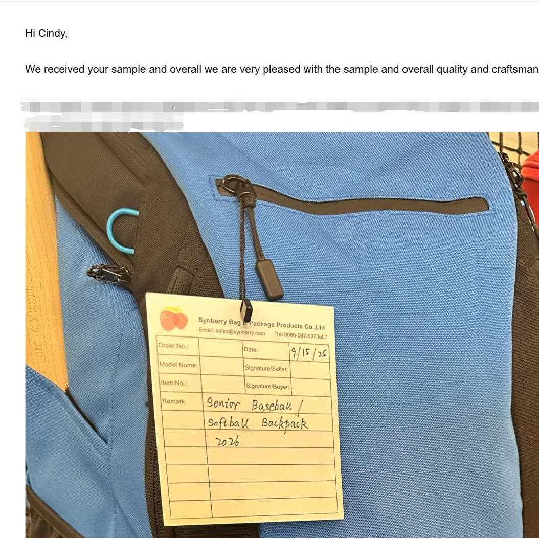 トップスポーツブランドから素晴らしいフィードバックを得られたことを誇りに思います