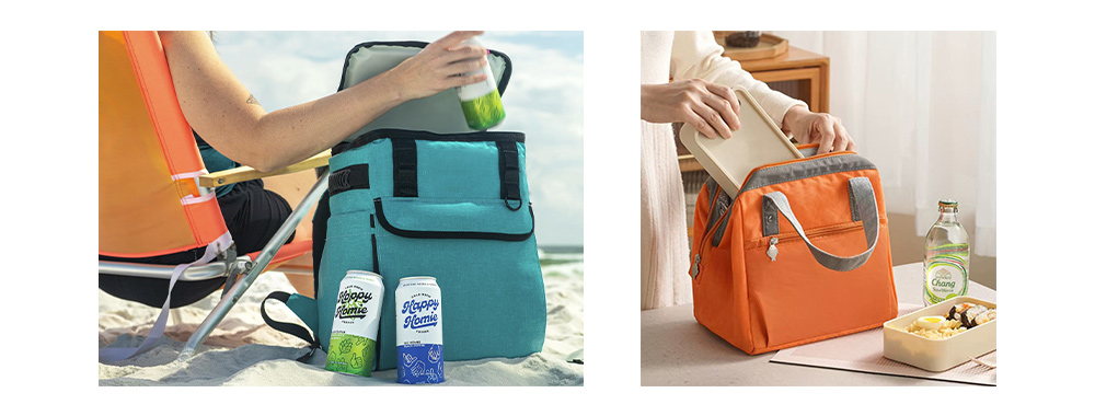 Target usage for cool bag and lunch bag