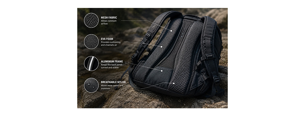 What is backpack backplate 