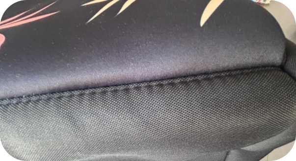 Picture display of chloroprene rubber and polyester Oxford cloth combination Picture display of chloroprene rubber and polyester Oxford cloth combination